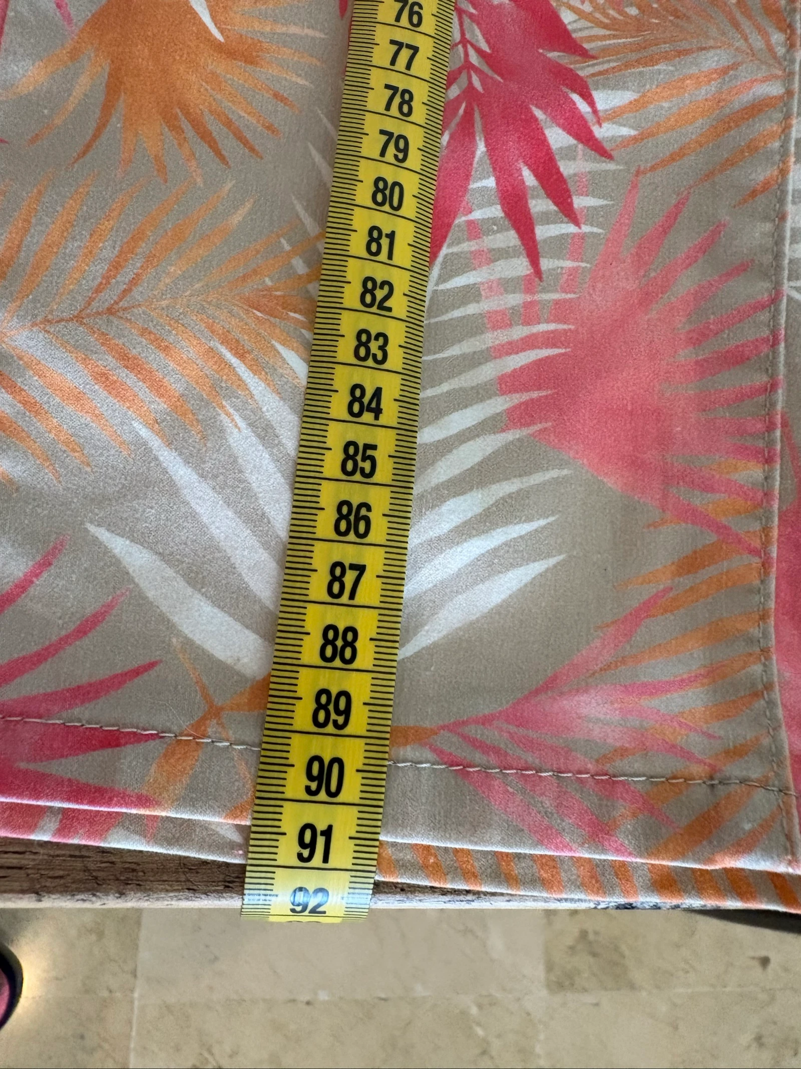 BRAX Feel Good Mary S taupe palm tree print pink/orange pants - 38 (FR40) – photo 7